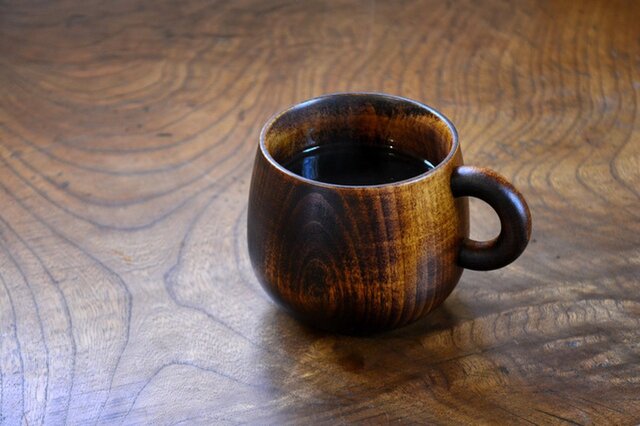 Oak Village｜シェーヌ・ドゥ「マグカップ」［漆器・天然木製・日本製］