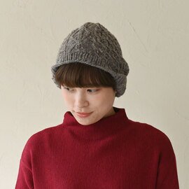 sisam|耳まであったかいニットキャップ【手編みニット・ウール100%】【ギフトおすすめ】【メンズ・ユニセックス】 / イヤーフィットキャップ