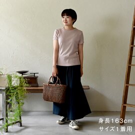 sisam｜オーガニックコットン コンパクトTシャツ【母の日ギフト】