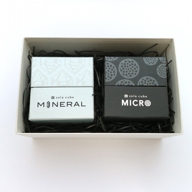 ■Sola cube MINERAL、Sola cube MICRO、Unimaruは2つ
