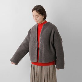 Squady|ブークレ キルト リバーシブル ジャケット 904-3681