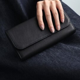 Mochi｜long wallet [ma-pro-09/black]