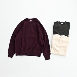 Healthknit|サーマルキングラッセルハニカム ラグラン クルーネック長袖