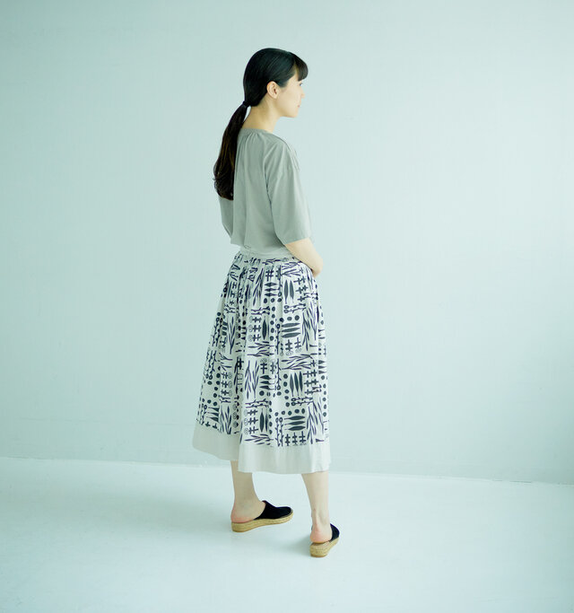 モデル165cm 着用サイズ:0(GRAY)
