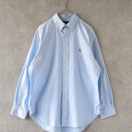 RALPH LAUREN|古着コットン ブルーシャツ 58
