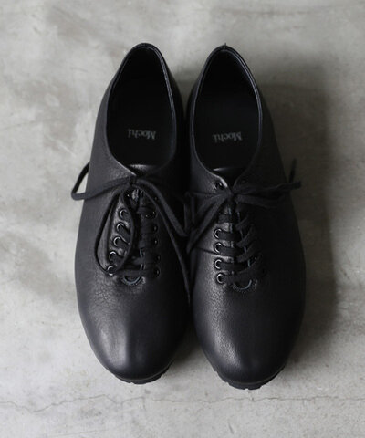 Mochi｜ leather sneakers (black)・