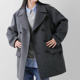 Shinzone|ウール オーバーサイズ ピーコート “OVERSIZED WOOL PEACOAT” 25amsco02