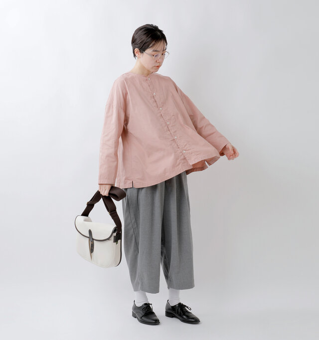 model saku：163cm / 43kg 
color : pink / size : 1