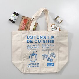 Deglon|2リットルもすっぽり入るキャンパス地の エコバッグ kurashisha