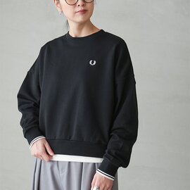 FRED PERRY|Tipped Sweatshirt ティップドスウェットシャツ クルーネック トレーナー g1148