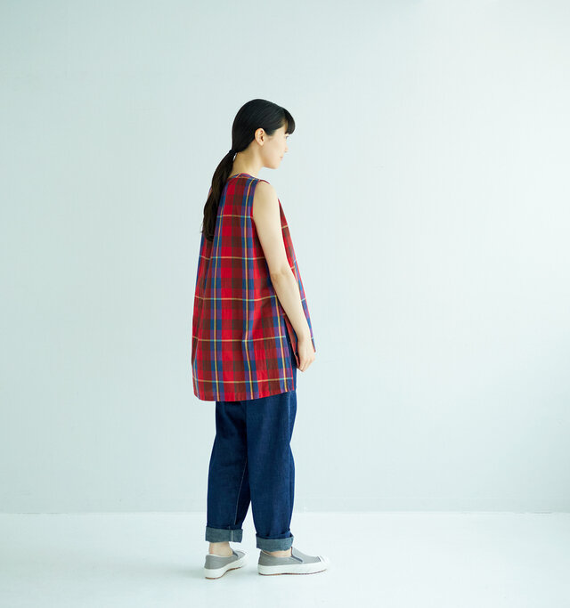 モデル165cm 着用サイズ:0(RED)