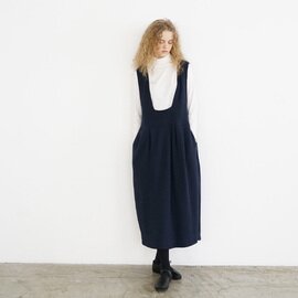 Mochi｜sweat jumper skirt [navy]