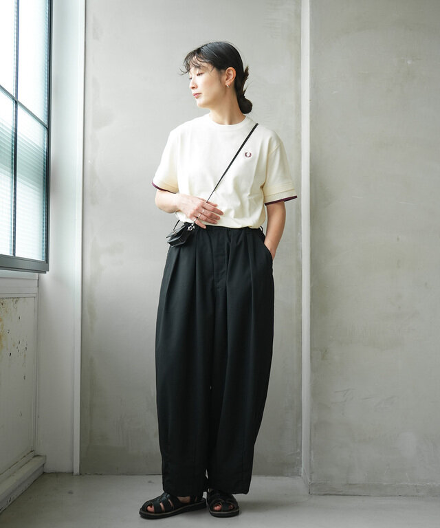 身長:165cm/着用カラー:560 ECRU/着用サイズ:10