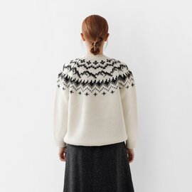 and wander｜ウール ロピー ニット セーター “lopi knit sweater” 574-3284076-mn