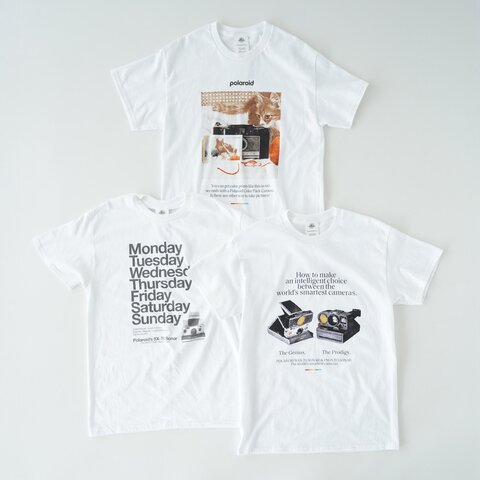 Goodwear|ポラロイド 半袖 Tシャツ POLAROID プリントT カットソー クルーネック GDW-LCS-251501 GDW-LCS-251502 GDW-LCS-251504 グッドウェア