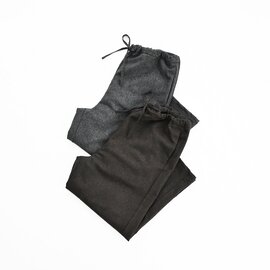 mizuiro ind|ウールブレンド・イージーパンツ