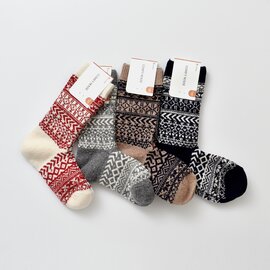 COMFY HOUSE|ニューノルディック ウール ソックス 靴下 chl242cr1