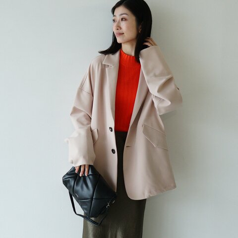 manon|テーラードジャケット DOUBLE CLOTH SPINDLE JKT ダブルクロス スピンドルジャケット アウター MNN-JK-072 マノン
