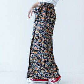 THE SHINZONE｜オリエンタルフラワー スカート oriental FLOWER SK 花柄 フラワープリント ロングスカート 24SMSSK05 シンゾーン