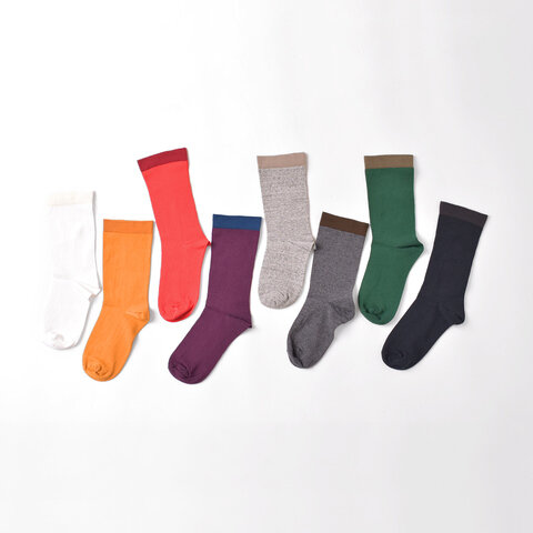 ROTOTO|もっちりソックス MOCCHILY SOCKS コットンナイロン 無地 ソックス 靴下 レッグウェア R1249 ロトト