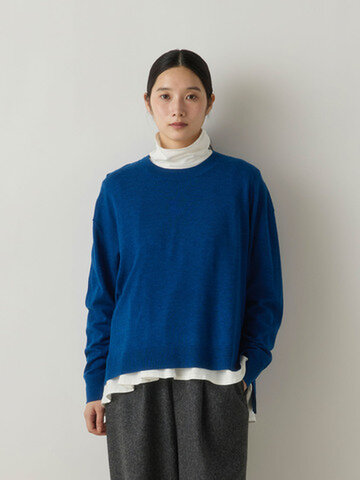 MidiUmi|wide knit pullover