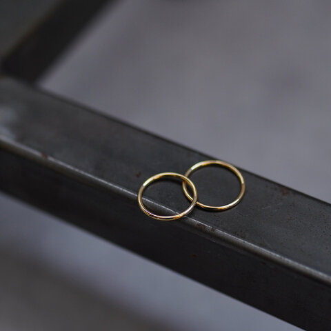 Garden of Eden|9Kミニマルリング 9K minimal ring 1.5mm 指輪 アクセサリー ゴールド 25SS83 ガーデンオブエデン