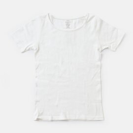 SIRENE MERMAID｜丸胴 フライスコットン ラウンドネック 半袖 プルオーバー カットソー Tシャツ mwab5046-rf