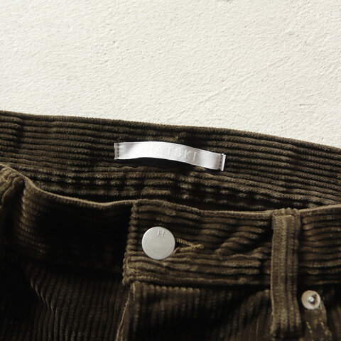 HATSKI｜Wide Tapered Corduroy Pants HTK-22003-C