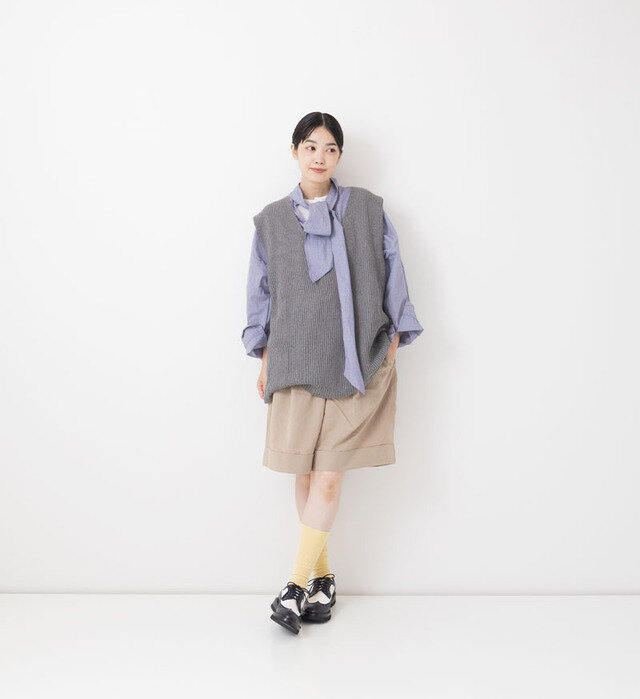 color : GRAY , model : 162cm