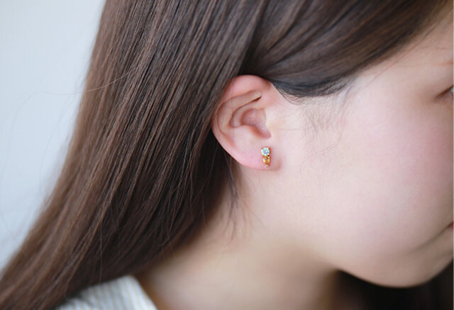 Carre Jewellery Gem Candy Pierce ジェムキャンディ ピアス ブルートパーズ シトリン Kozlife コズライフ キナリノモール Carre Jewellery Gem Candy Pierce ジェムキャンディ ピアス ブルートパーズ シトリン Kozlife コズライフ キナリノモール