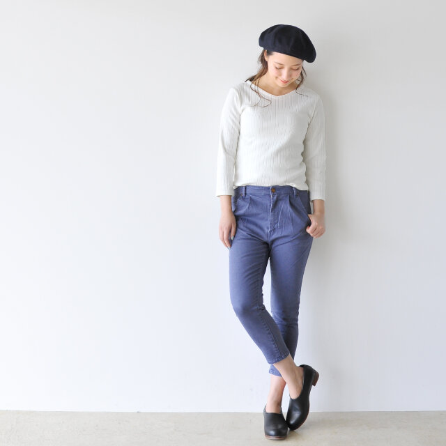 モデル:164cm / 46kg
color : navy / size : 1(S)