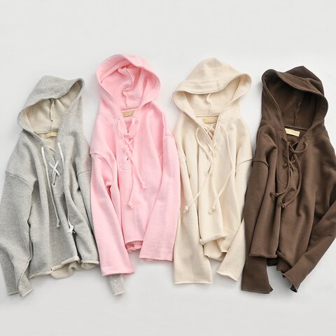 Ohh!|レースアップ・フーディースウェット