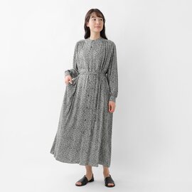 LE GLAZIK｜プリント ロング シャツドレス lg-g0053rpt-tr 長袖 ワンピース