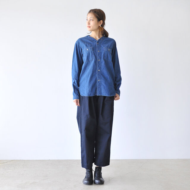 モデル:170cm / 54kg
color : denim used(col.95) / size : 2(Men's S)