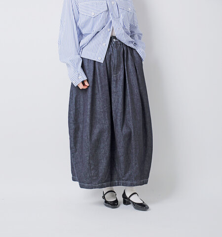 HARVESTY|10oz デニム サーカス スカート a22504-yo