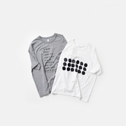 (g)|コットン 天竺 プリント 半袖Tシャツ “COMMENT / CIRCLE” g-317cm-cl-rf 母の日