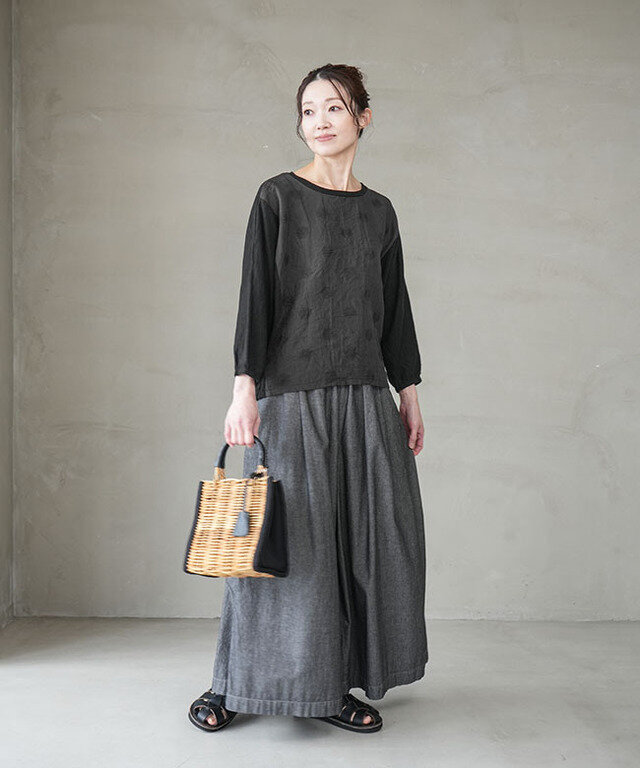 身長:164cm/着用カラー:10 クロ/着用サイズ:one size