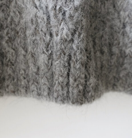 ichi Antiquités｜PERU Hand Knit Wool SURI Alpaca High Neck