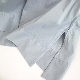 doux bleu｜コットンワッシャースキッパーシャツ　DB-2413-036
