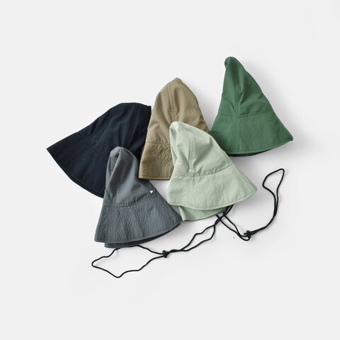 halo commodity|撥水 ナイロン チューリップハット 帽子 “Karst Horn Hat” h251-432-tr 母の日