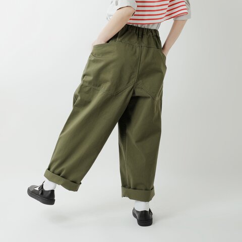 D.M.G.|16/12 コットン チノ ボリュームパンツ 14-0225t-ms