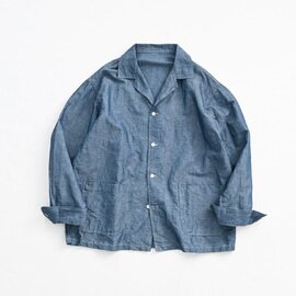 A VONTADE × ill |Open Collar Shirts LS VTD-0397-SH-ST