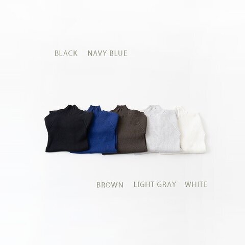 Veritecoeur|ハイネックリブニット ST-156 【ニット】【タートルネック】