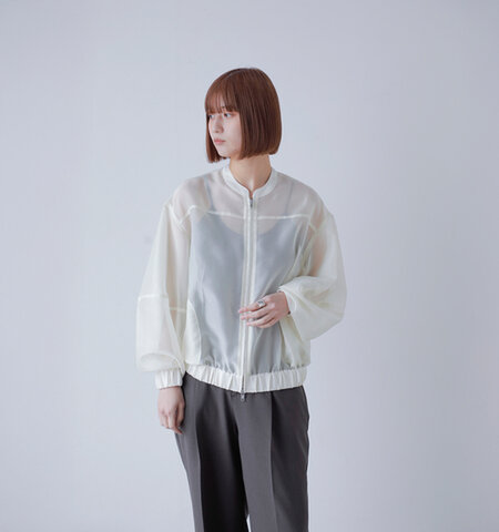 MANOF|シアー ボリュームスリーブ ブルゾン 88104-0532-kk