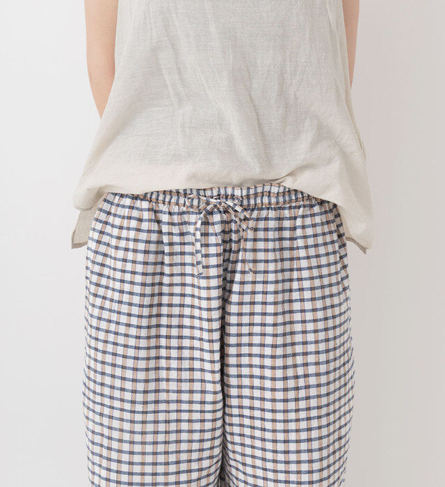 color : MADRAS CHECK , model : 162cm