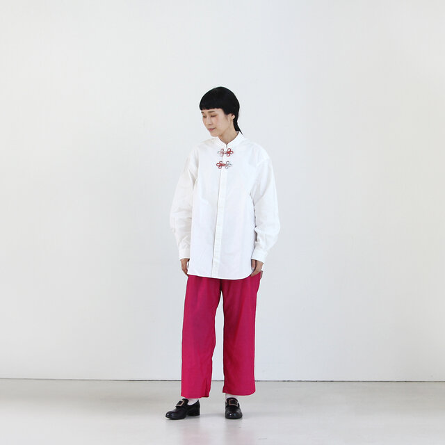 モデル身長165cm 着用カラー 06 ピンク
