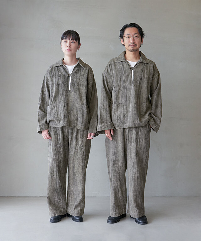 (左)165cm / サイズ2着用 (右)174cm / サイズ3着用