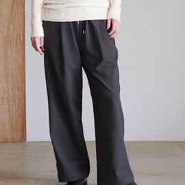 NARU|ツイルストレッチ イージーパンツ ワイドパンツ ボトムス 656915 ナル