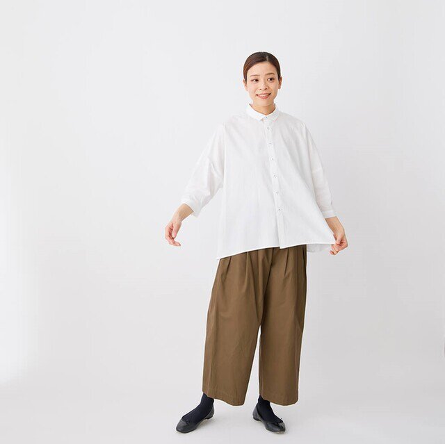 モデル168cm 着用カラー:シロ