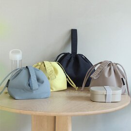 bon moment|\リニューアル前の特別PRICE/巾着型 保冷ランチバッグ